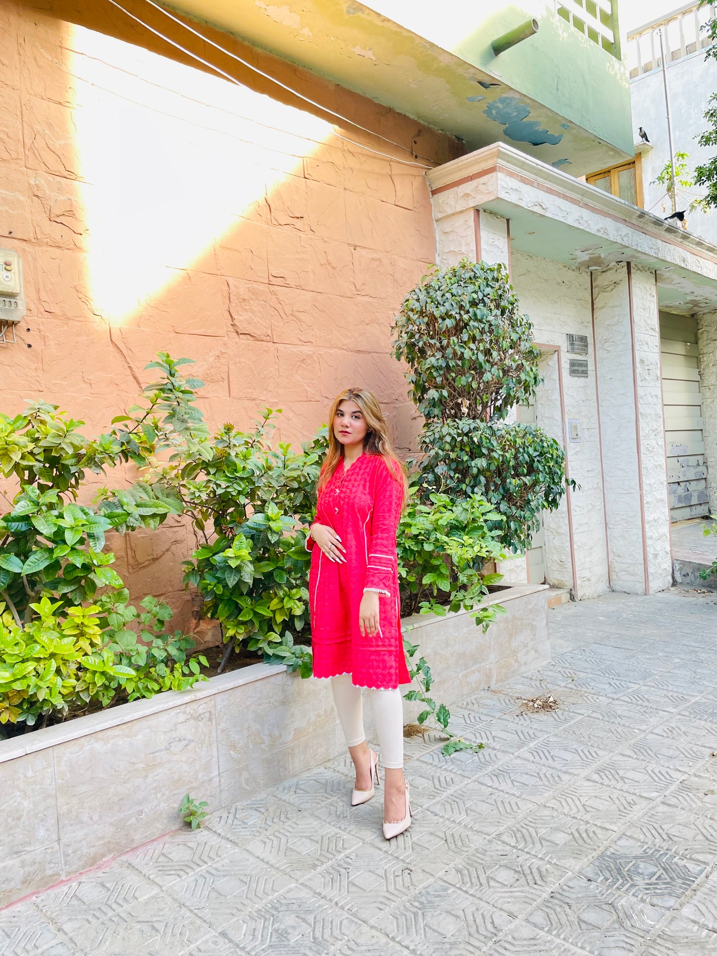Pinkish Red