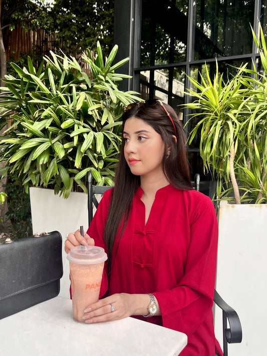 Cocoa Button-Down