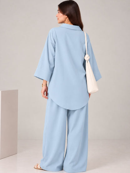 Soft Flex — Turkish Georgette Co-Ord Set