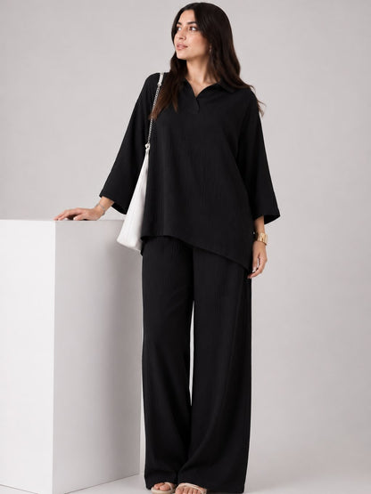 Soft Flex — Turkish Georgette Co-Ord Set