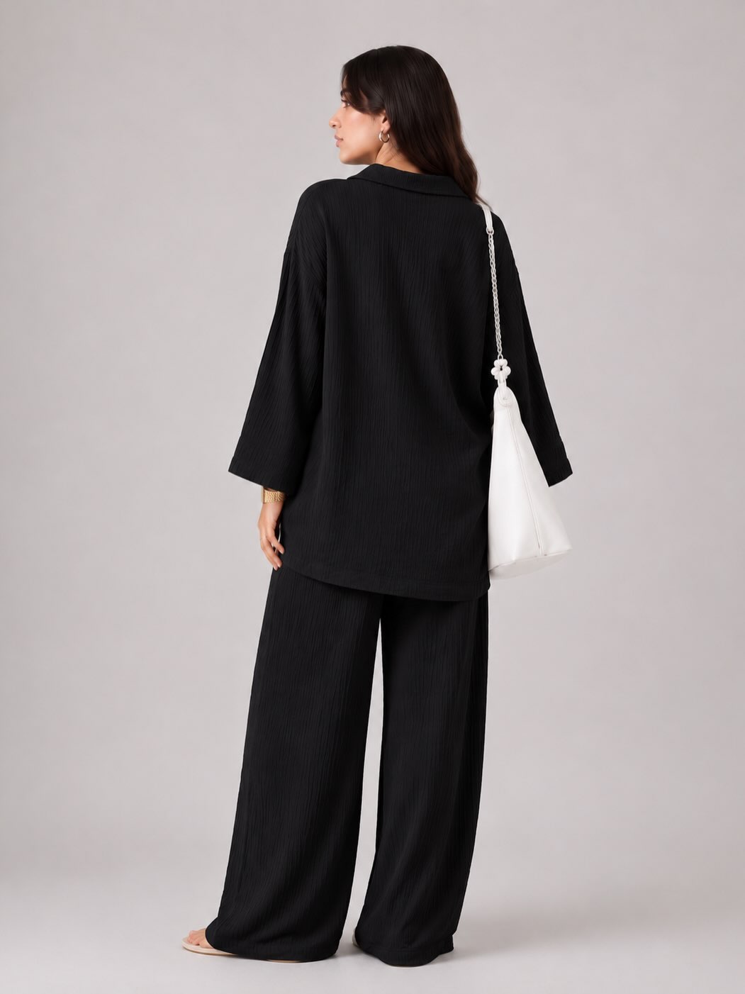 Soft Flex — Turkish Georgette Co-Ord Set