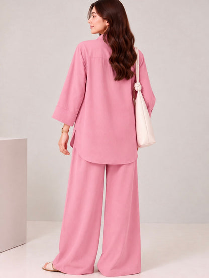 Soft Flex — Turkish Georgette Co-Ord Set