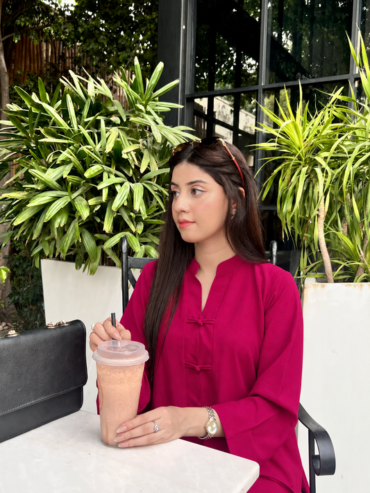Cocoa Button-Down